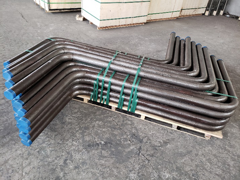 2018-6-24. Exported P22, P12, T91 alloy bends, SA210C tubes to South Korea