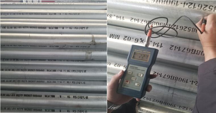 2018-4-10, Domestic project of CNPC, 56 MT GI tubes.