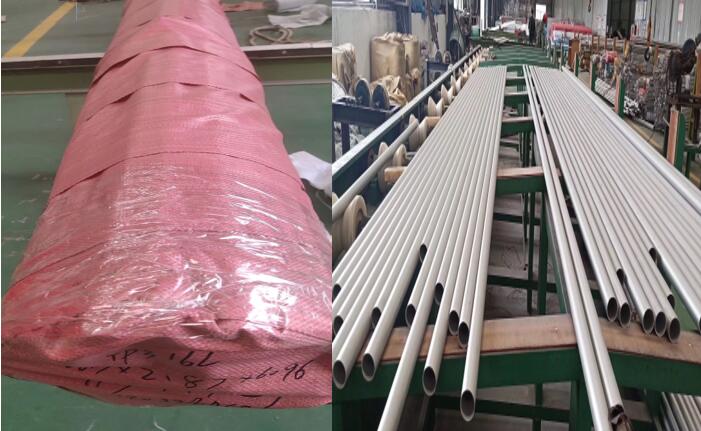 2017-11-12, Domestic project of Jiangnan shipyard, total 15.2 MT ASTM A312, TP316L tubes.